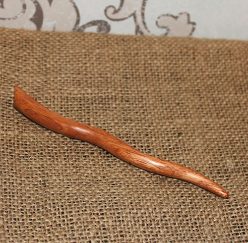 Santa Maria - wavy hairstick - handmade in the UK - exclusive to Long Haired Jewels